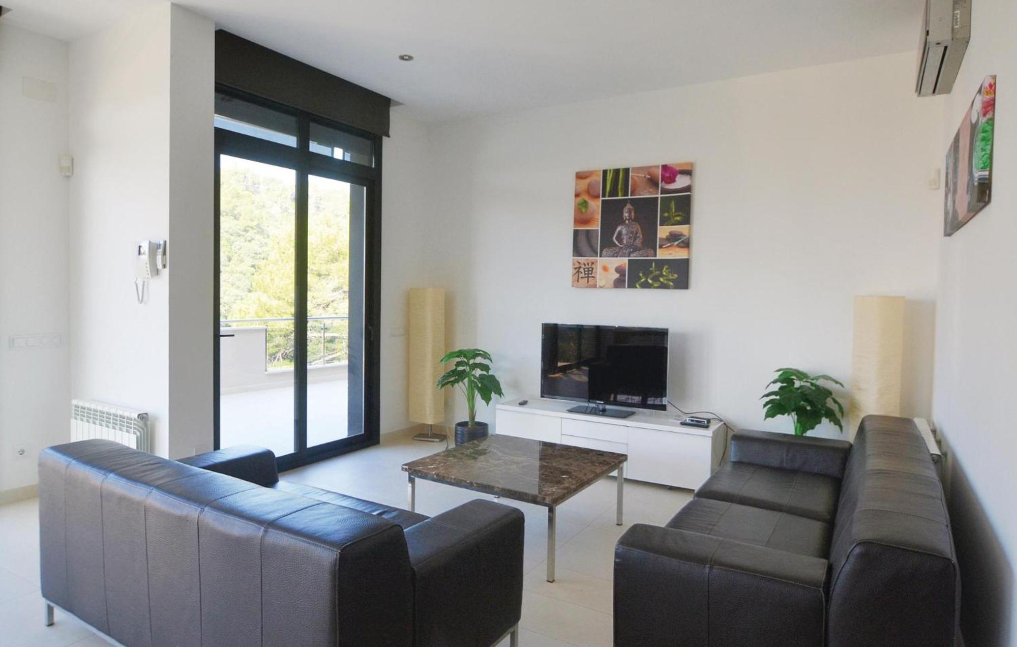 Nice Home In Santa Susanna With House Sea View Buitenkant foto