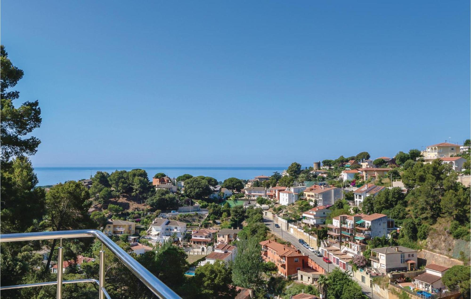 Nice Home In Santa Susanna With House Sea View Buitenkant foto